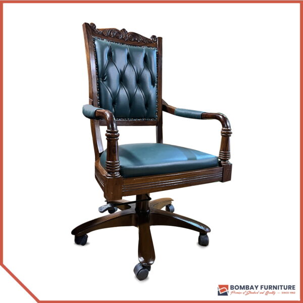 Executive Wooden Crown Chair