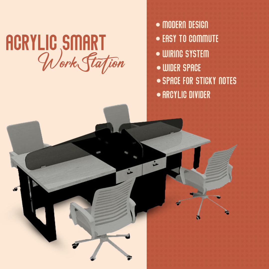 Acrylic Smart workstation