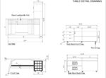 Excutive Cross Desk Structure