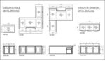 Royal Executive Teak Desk Structure