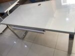 Glossy White Desk