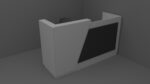 Elite Modern Reception Desk