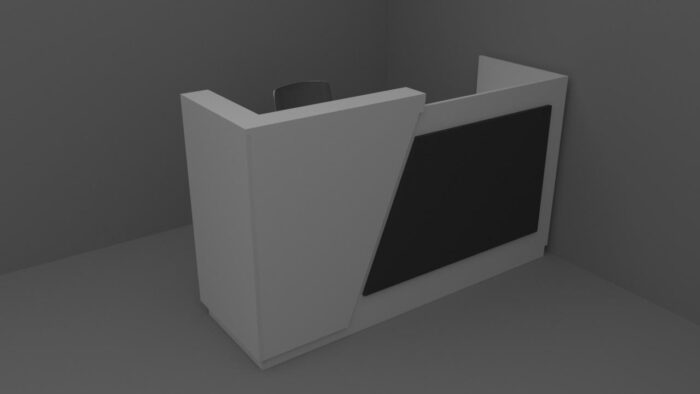 Elite Modern Reception Desk