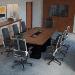 Solid Wood Conference Table
